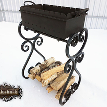 Brazier with a wood 6