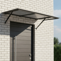 Peak over a porch from metal 5